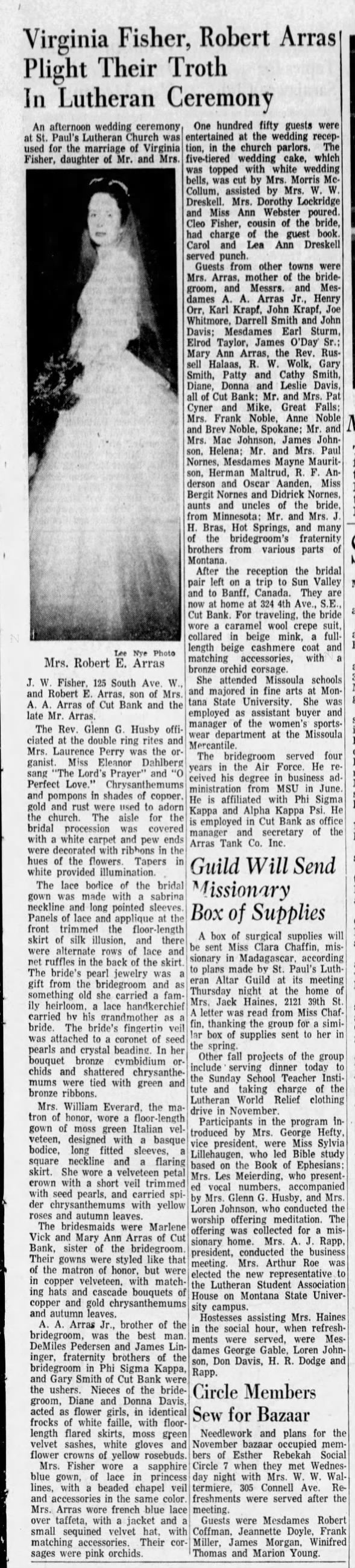 Clipping from The Missoulian